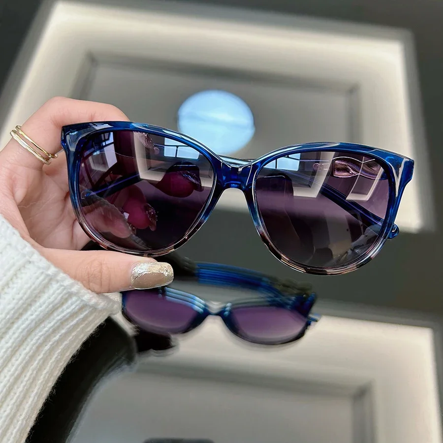 Fashion Cat Eye occhiali da sole retrò donna uomo Designer di