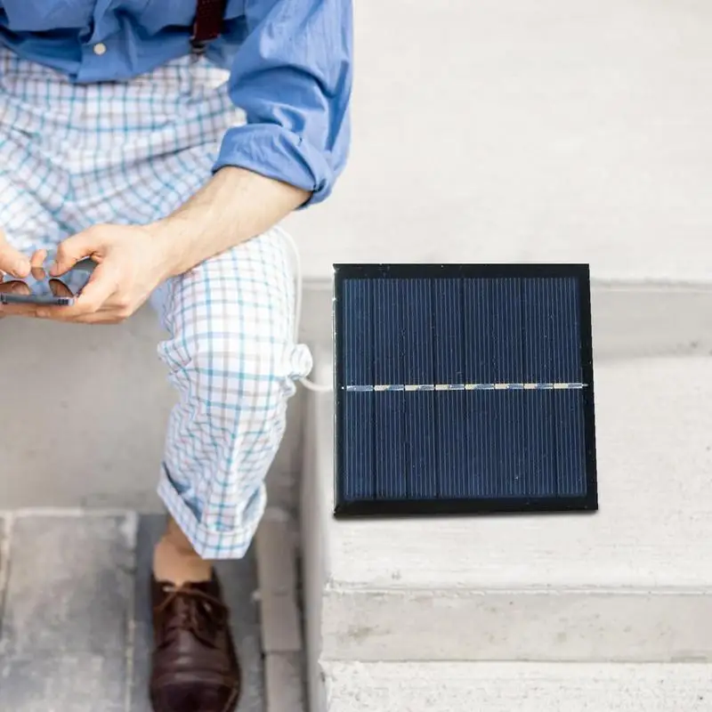 6 Pezzi Mini Pannelli Solari 3V 0.27W - 62x36 Mm, Silicio Policristallino, Per Progetti DIY E Ricarica - Foto 8