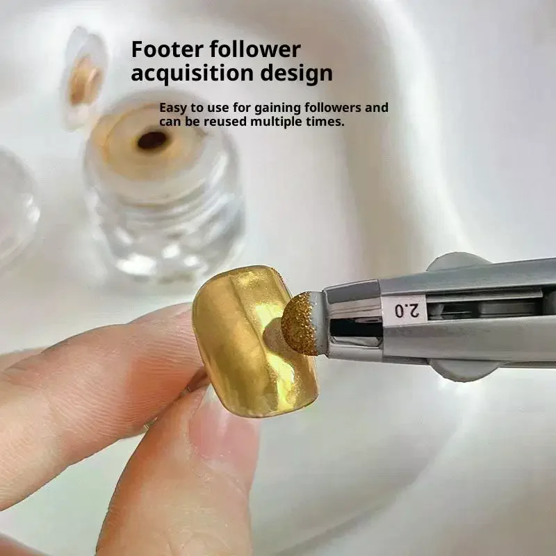 4in1 Nail Dotting Pen Set - Ballpoint Design Dot Paint Tools, Multifunctional Manicure Tip Dotting Kit for DIY Salon Nail Art