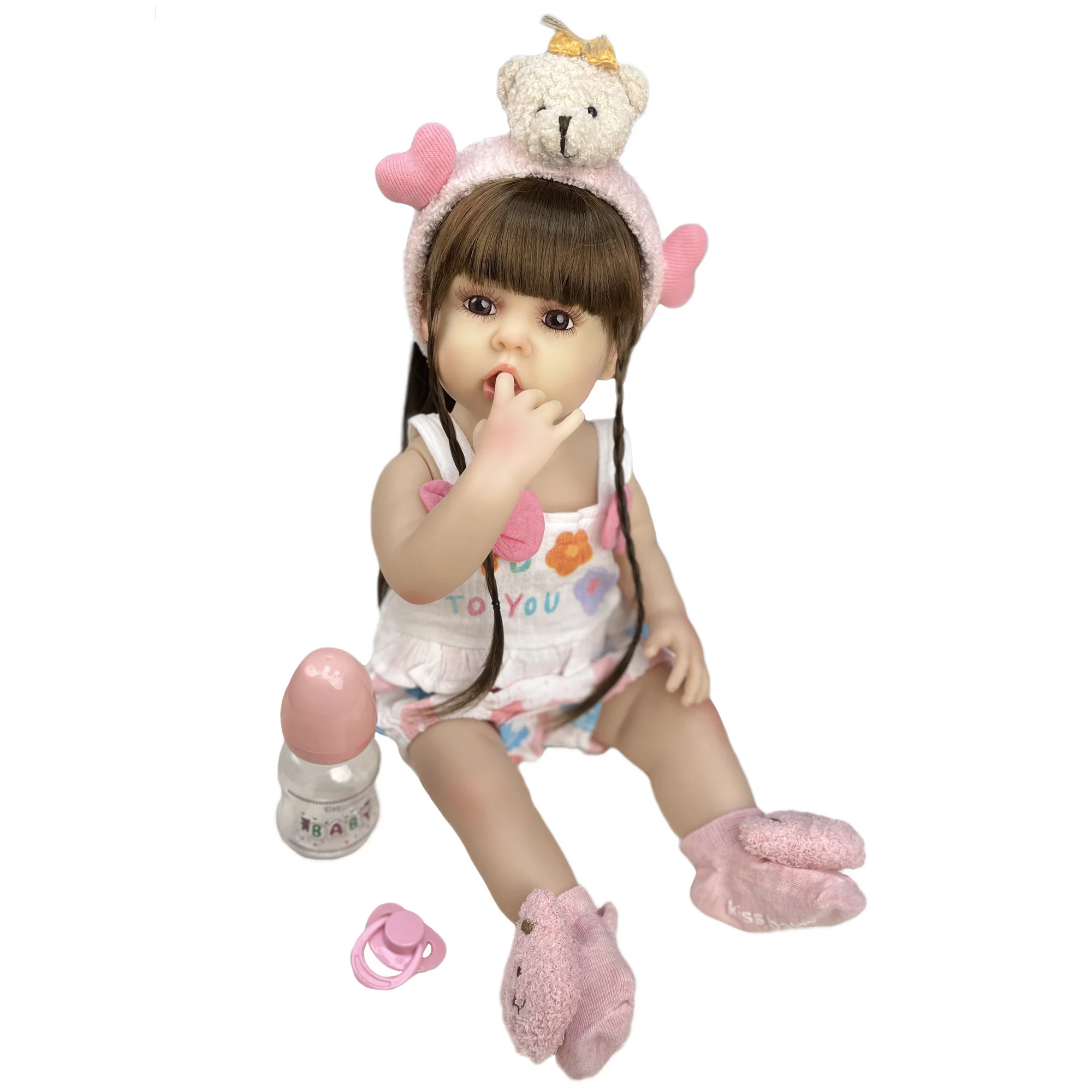 22 Inch Erin Bebé Reborn Dolls Full Body Soft Vinyl Lifelike 22 Inch Erin Bebé Reborn Dolls Full Body Soft Vinyl Lifelike