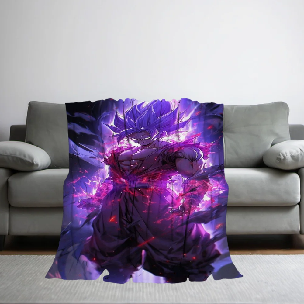 Anime D-Dragon B-Ball Printed comfortable and soft sofa, living room bed, bedroom blanket suitable for travel and gifts 2