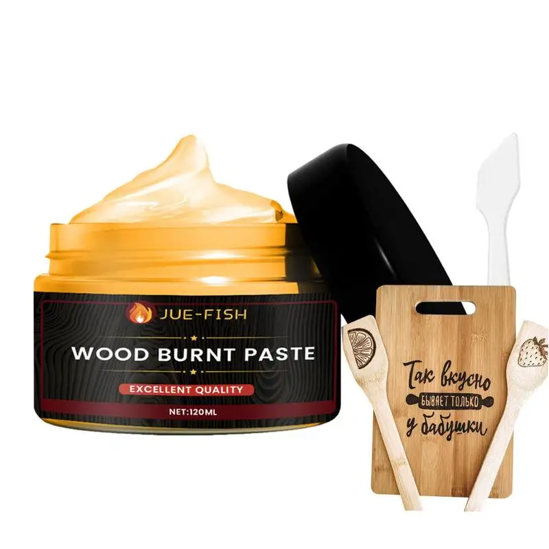 Home Workshop Wood Burn Cream Heats Activated Torch Paste Handmade -  AliExpress