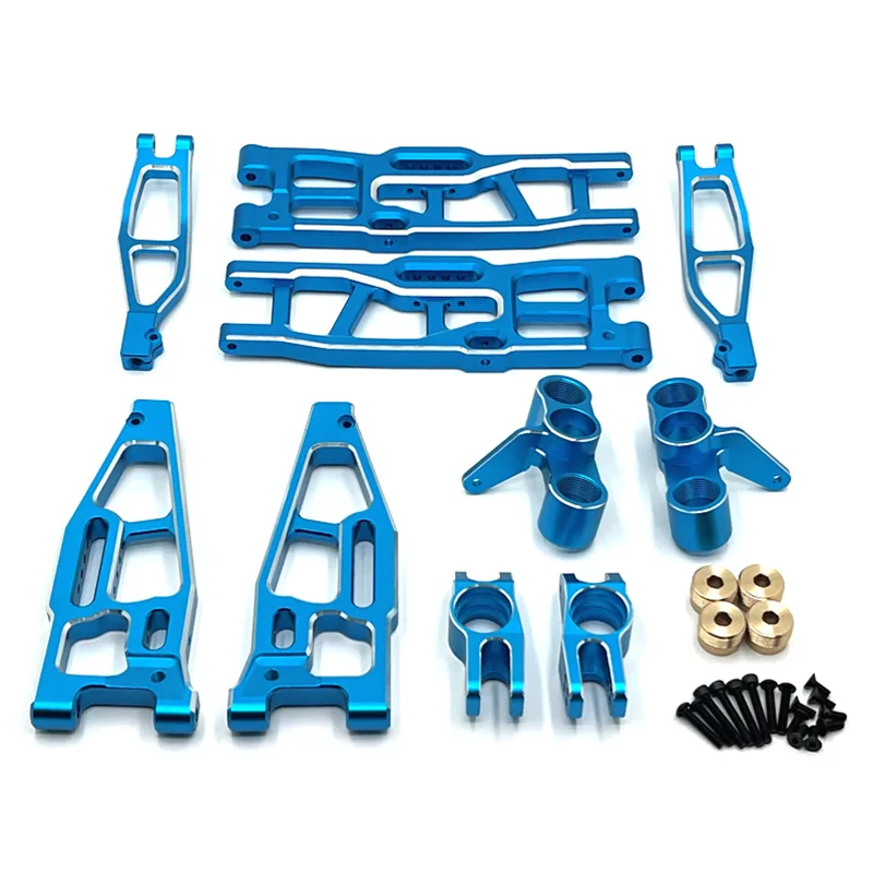 Metal Upgrade Swing Arm Steering Cup Back Cup for FSR 1/8 TANK SHARKS Cheetah ATOM Leopard Thunder Upgrade Parts Kit RC Car 3