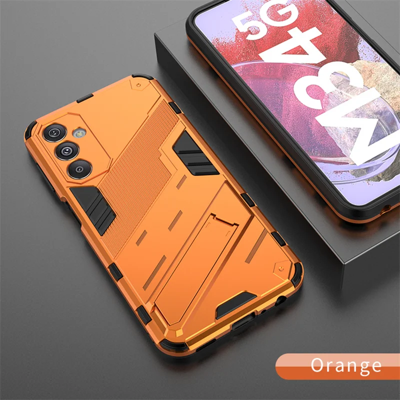 Magnetic Armor Phone Case for Samsung Galaxy M34 M54 M14 F14 A35 A55 A15 5G A05 A05S 4G Shockproof Stand Protection Back Cover S0d6ceb11e312430e9561acb5b5b2ac2fv
