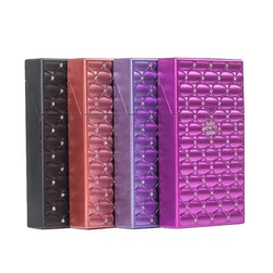 Lady Slim Long Cigarette Case Box Cover Thin Cigarette Case Box Hard Plastic Tobacco Storage Box Case Cigarette Box Case Holder