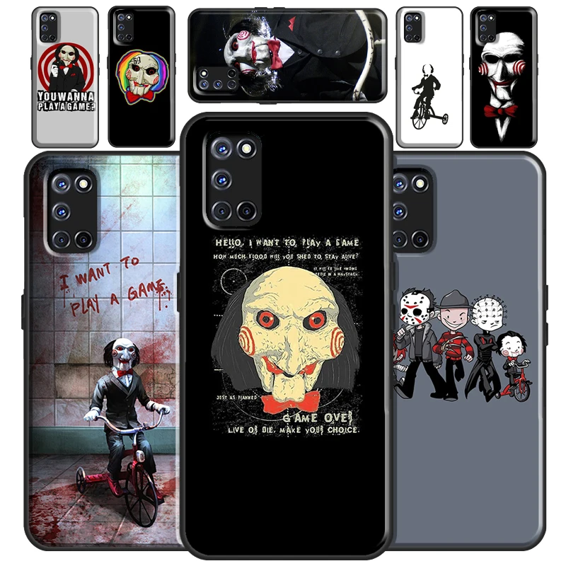 Jig Saw Saw Per Oppo A53 2020 Custodia Per Oppo A52 A72 A15 A1K A5 A9 A31 A3S A5S A53S A54 A74 A94 Cover