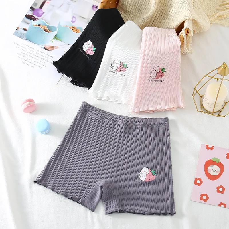 Summer Baby Girls Safety Short Pants Young Children's Anti-lighting Underwear Kids Beach Shorts Korean Style Boxer Clothing