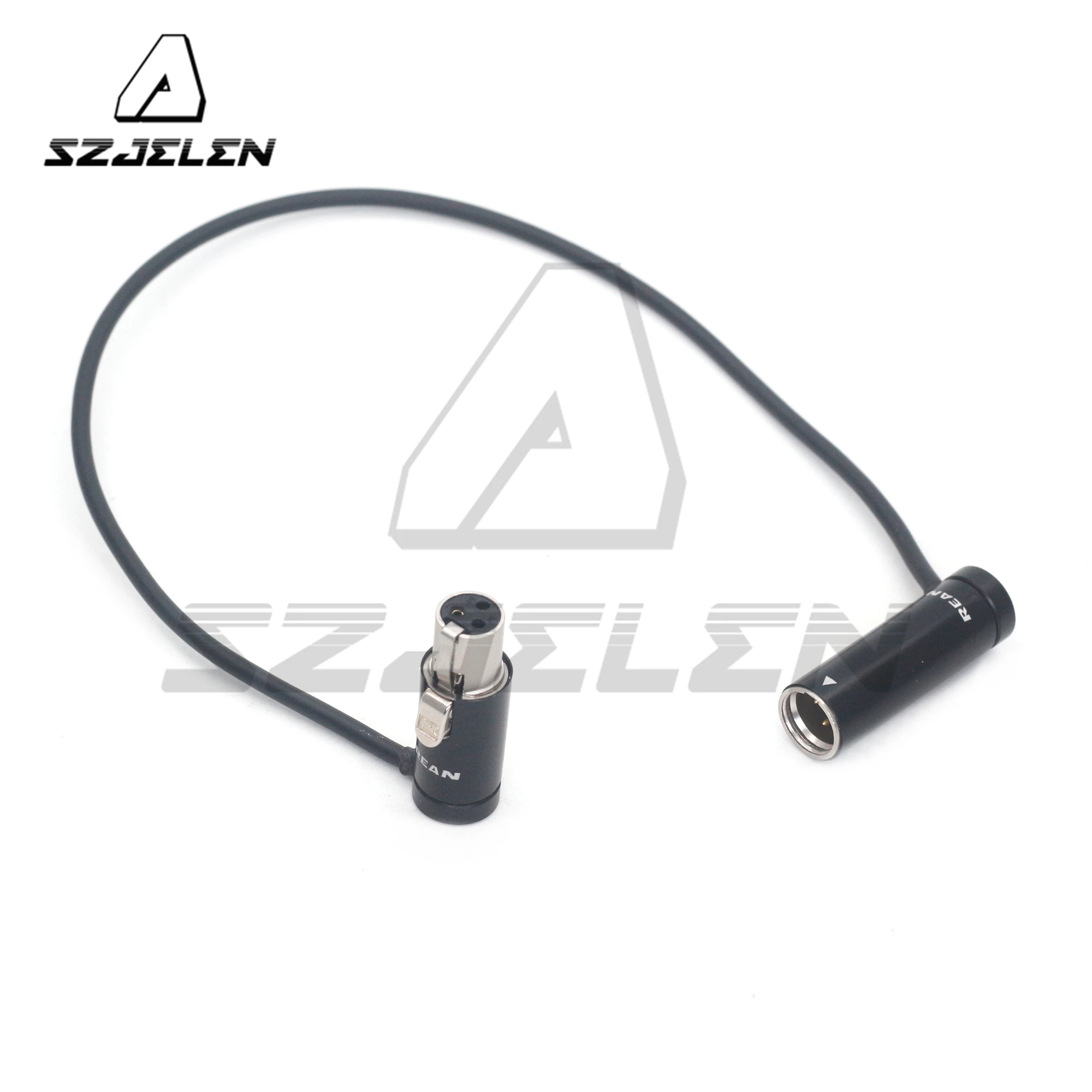 para Ta3m Profissional Mini Xlr Entrada de Áudio para Lectrosonics Receptor lr para Canon Eos C70 Câmera Ta3f