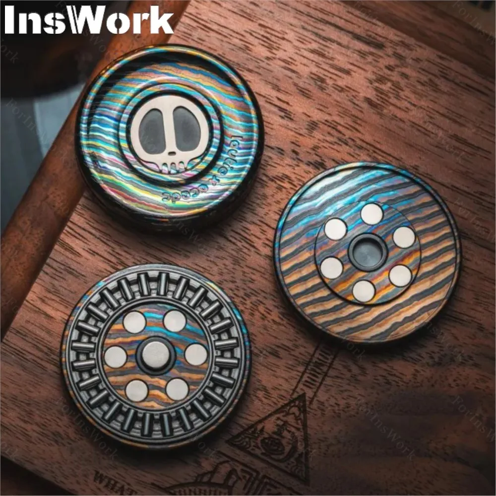 Lautie x Acedc Devil Milk Cap フィジェットトイ LAUTIE x ACEdc Devil's Milk Cap Haptic Coin | Fidget Toy