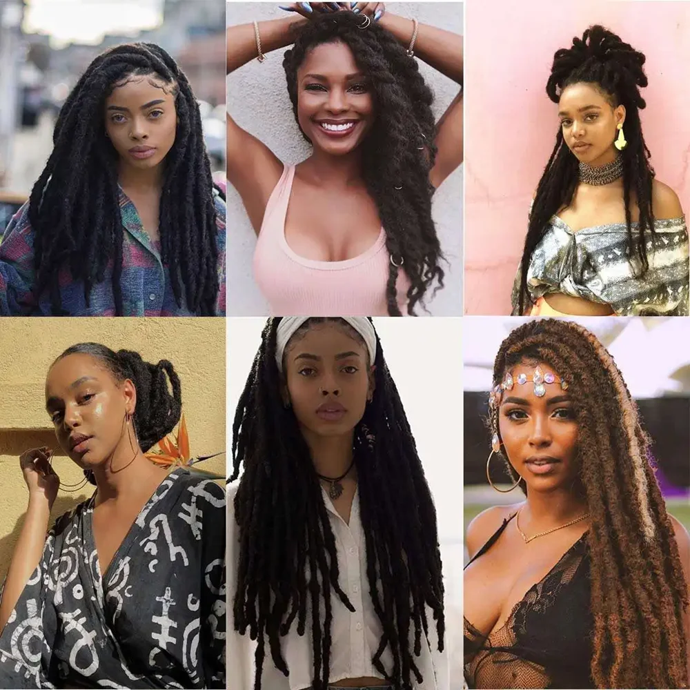 Soft Spring Afro Twist Hair Image 4