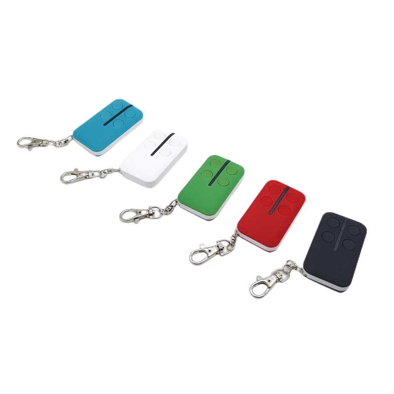 Universal Multi-Frequency Garage Door Remote Control with 4-Button Transmitter