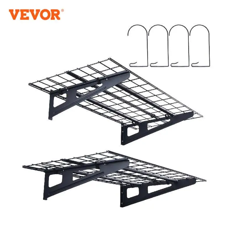Vevor 2 Strati Hand Power Tool Organizer Rack Garage Storage Scaffalature A Parete Officina Mobile Tool Shelf Supporto Per Impieghi Gravosi