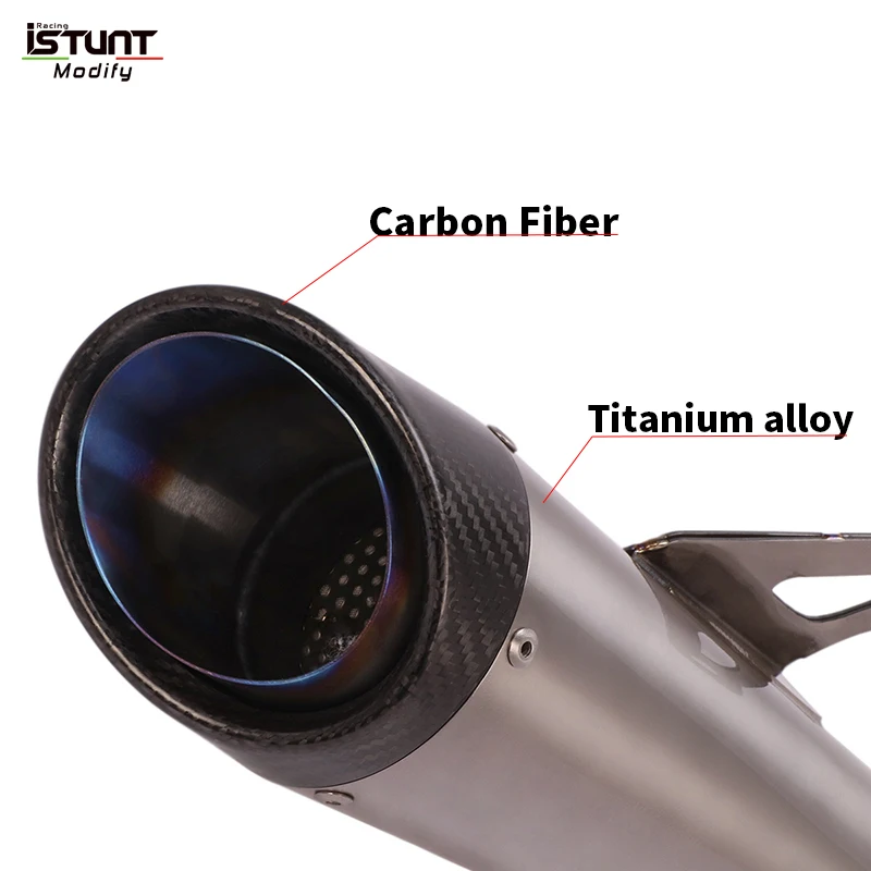 Slip On For HONDA CB1000R CB1000 R 2019- 2020 Years Motorcycle Exhaust Muffler Modified Titanium Alloy Escape Silencer Link Pipe - Image 3