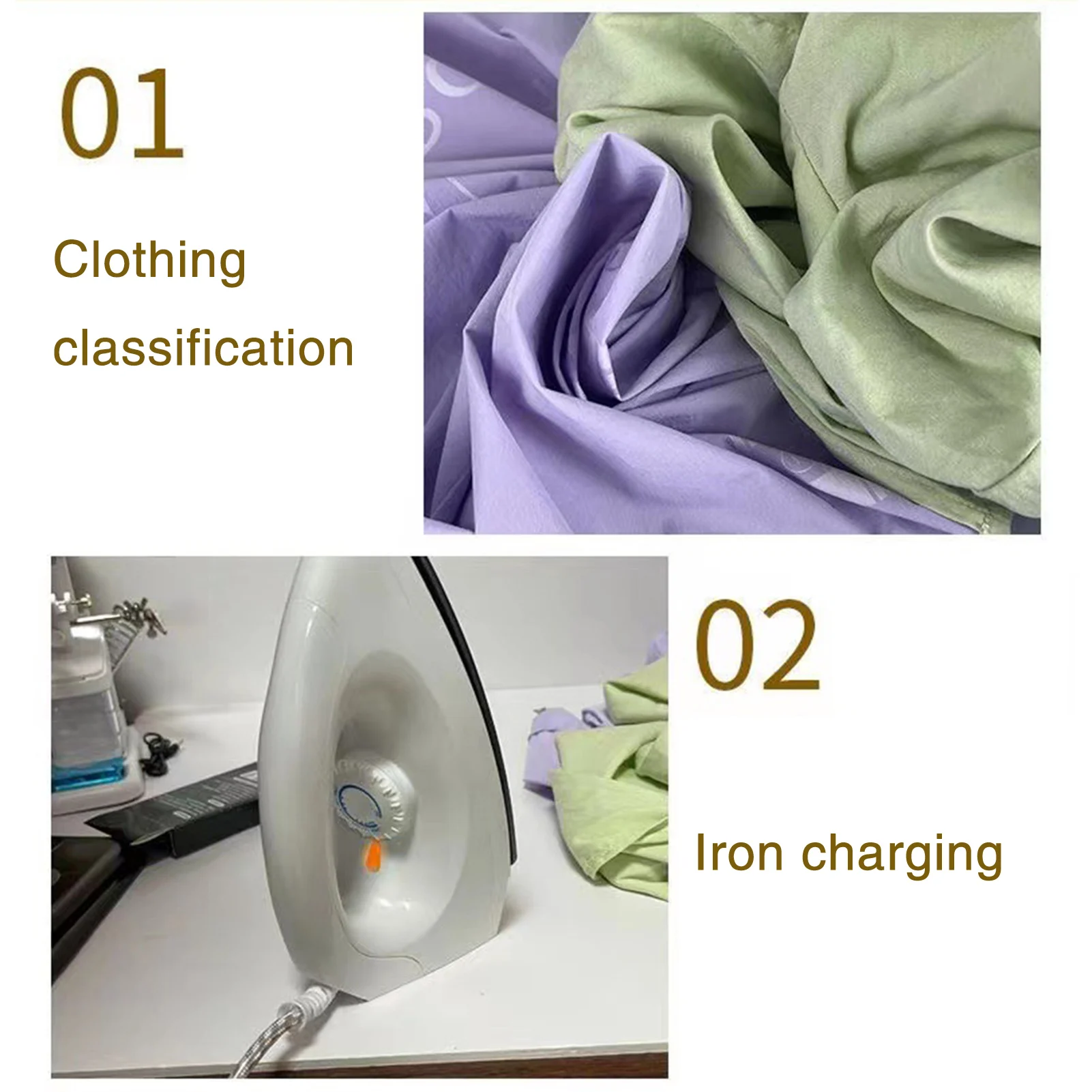 مكاوي مُبخّر ملابس محمولة باليد، مكاوي مُبخّر ملابس جافة ورطبة لستائر تنجيد الملابس