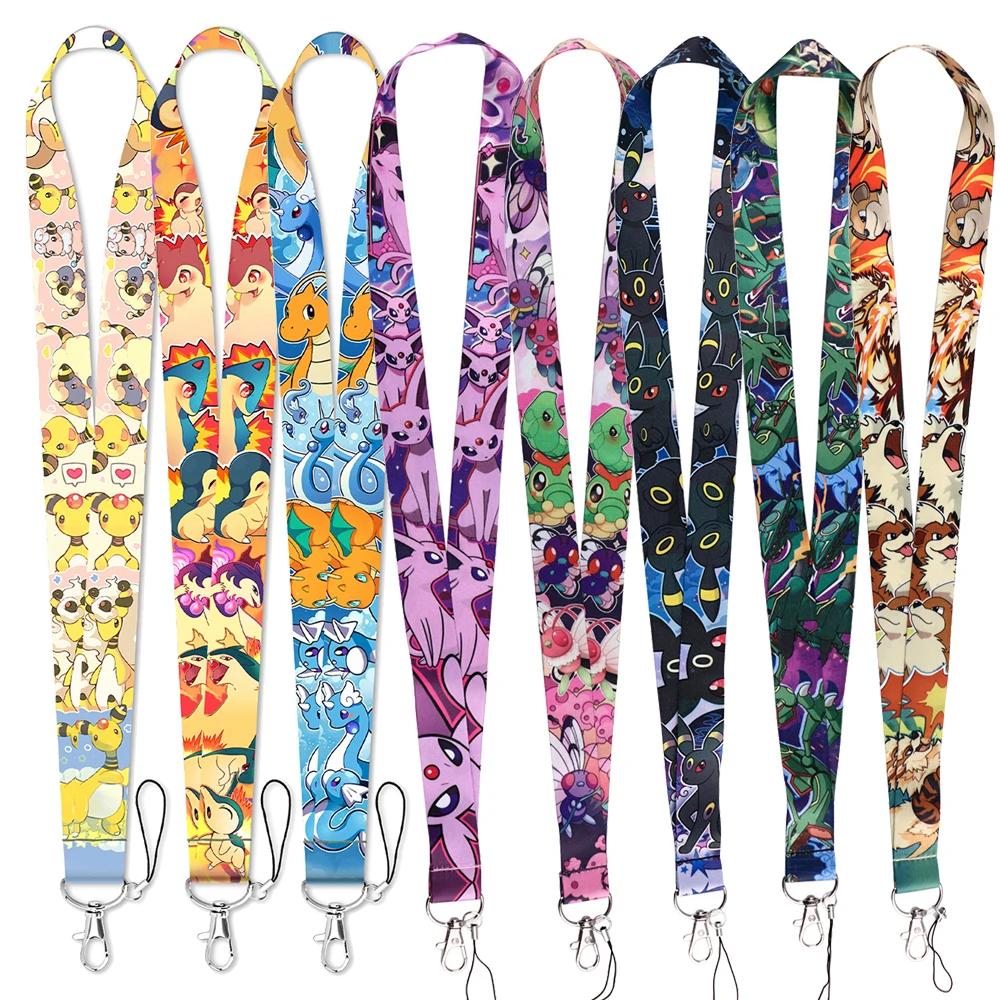 Classic Anime Game Neck Strap Men Cordini Portachiavi Badge Holder Id Card Pass Hang Rope Lariat Lanyard Per Portachiavi Accessori