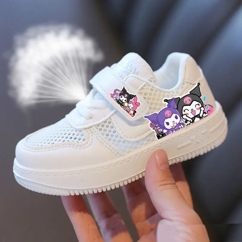 

Summer Kuromi Anime Kawaii Sanrio Casual Shoes Boys Girls Cute My Melody Board Sneakers Breathable Princess Shoes Kids Toys