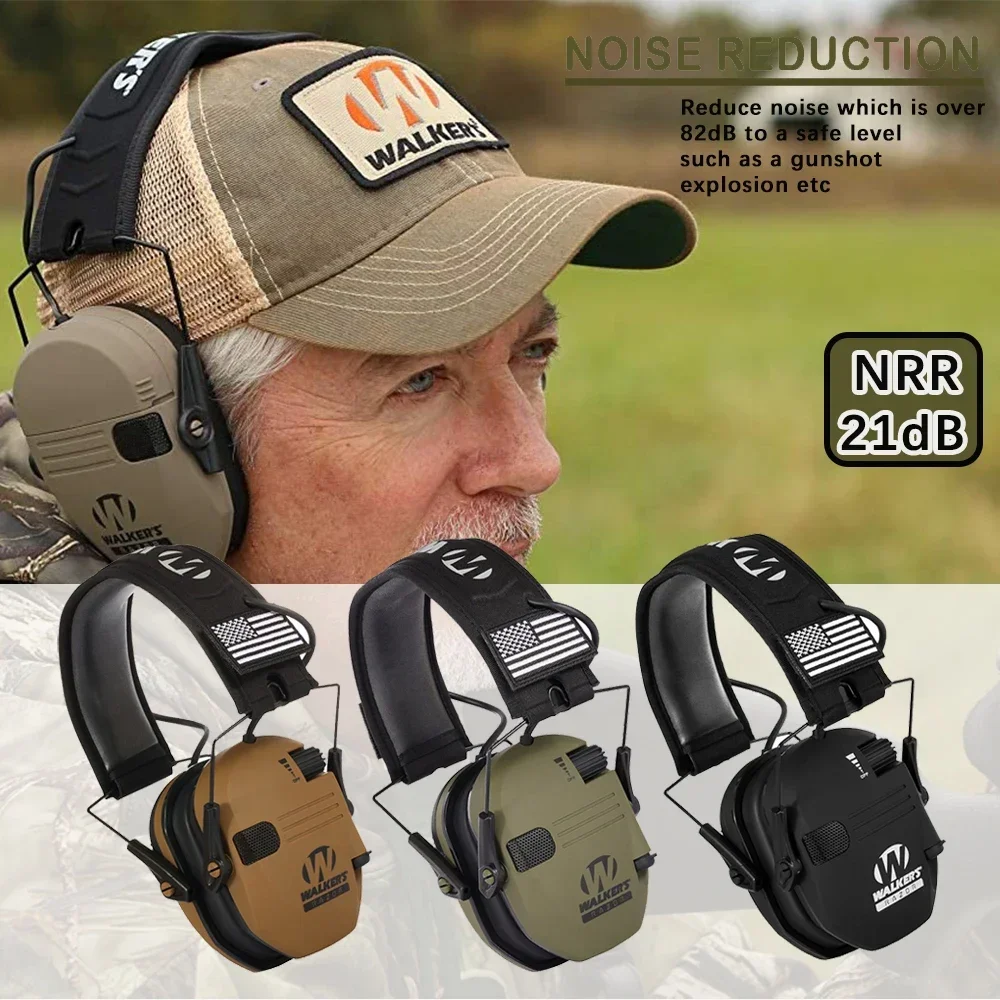 Smart Electronic Anti Noise Shooting Headphones with Adjustable Range