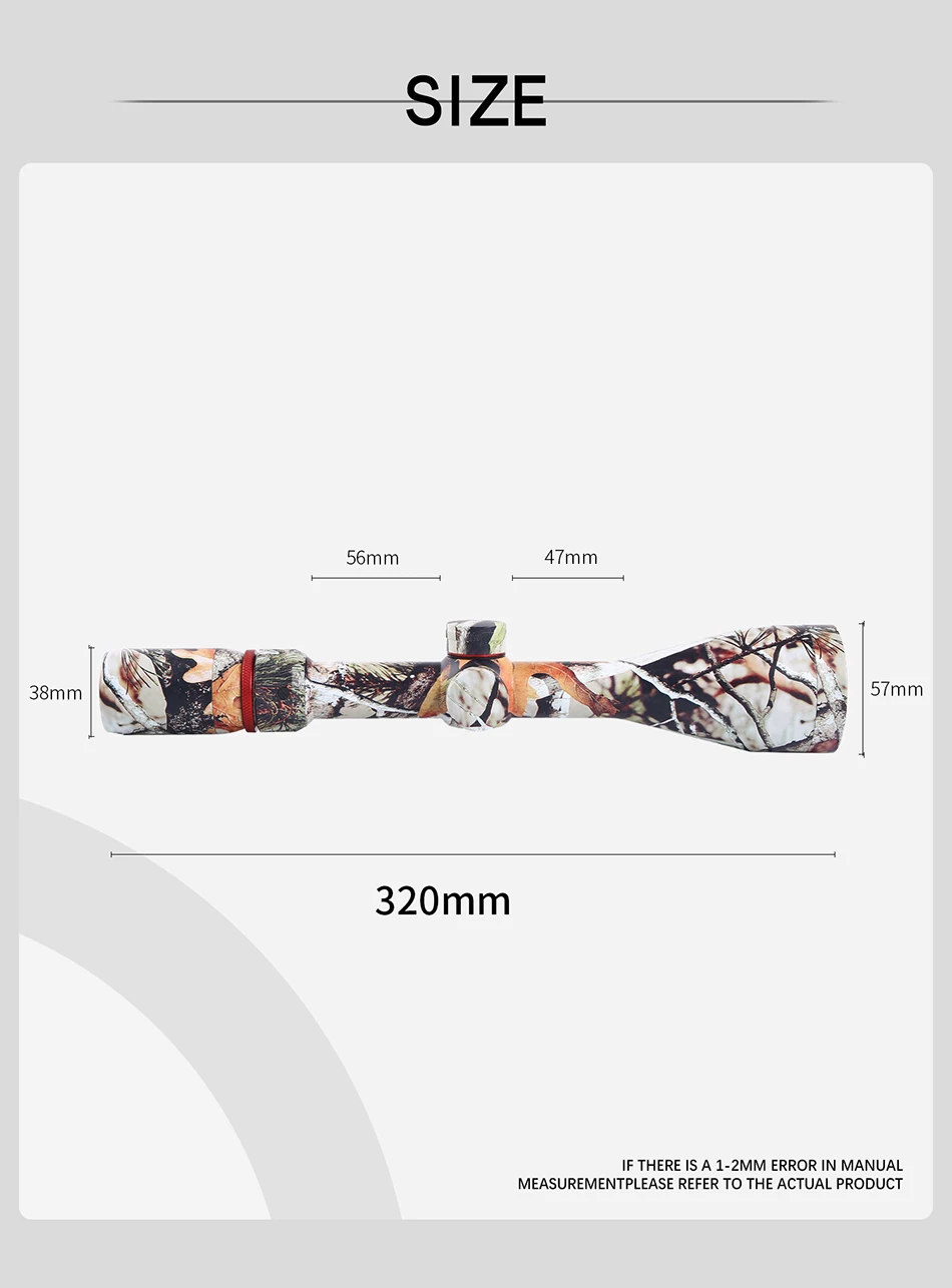 Description Picture 4 of itemT-EAGLE SR 3-9X50 WA HK Tactical Rifle Scopes Hunting Spotting Riflescope Optical Camouflage Airsoft PCP Airgun Sight