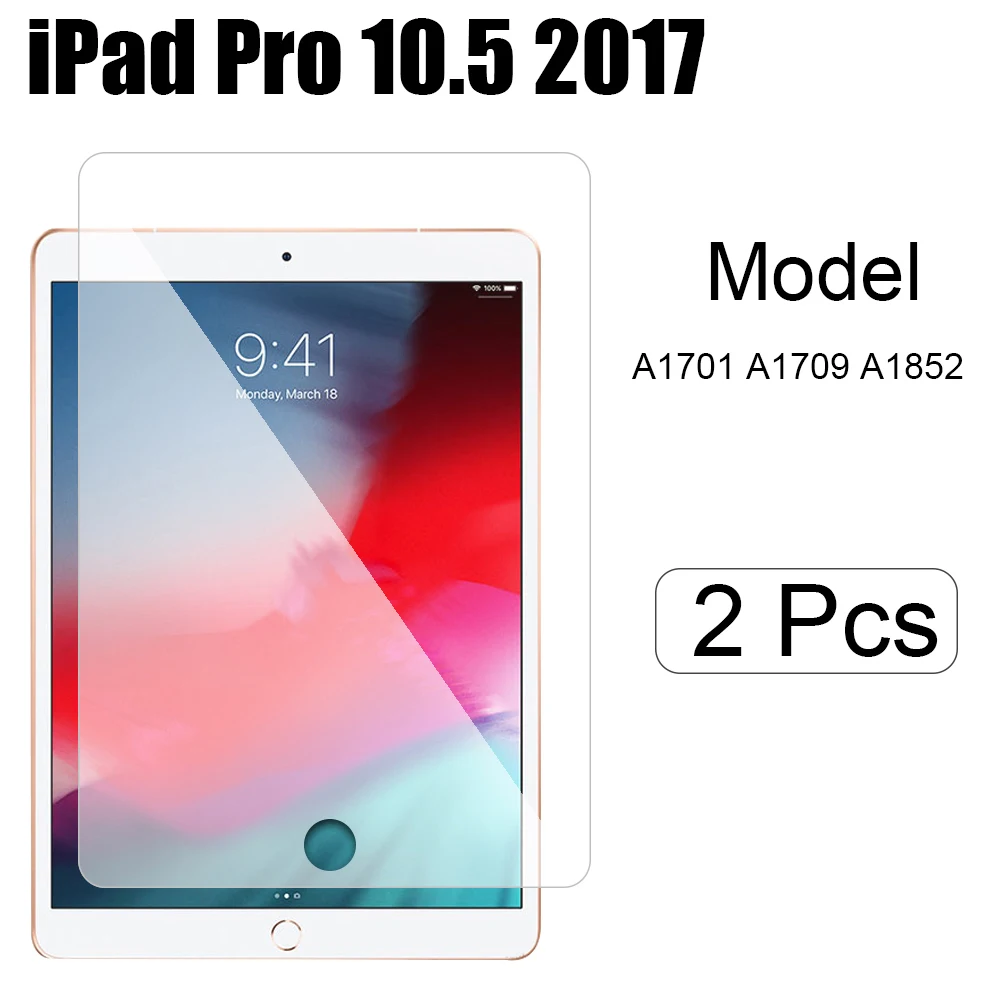 thumbnail image 1 of Película de vidrio templado para tableta para Apple ipad Air 4 2020 10,9 "Protector de pantalla de prevención de explosiones a prueba de arañazos 2 uds A2316 A2324, 1 of 5