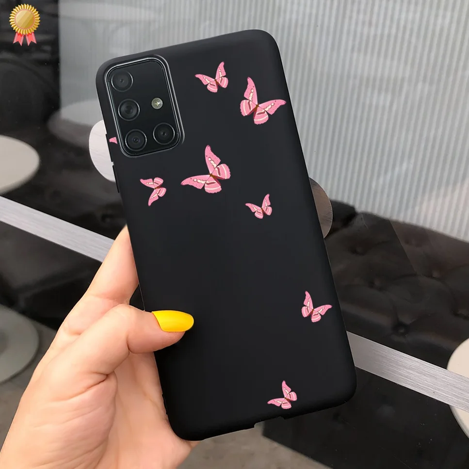 For Samsung M31 M31s M31Prime Case Cute Cartoon Cat Shockproof Silicone Cover For Samsung Galaxy M31 M31s Phone Case Back Cover