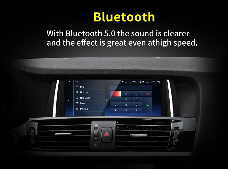 ID8 Qualcomm 8Core For BMW X3 X4 F25 F26 Car Video Player Android Auto Carplay S
