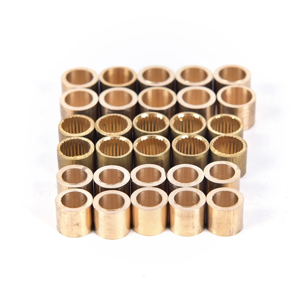 Billiards Snooker Brass Ferrule Snooker Pool Cue Ferrule Cue Repair Tool 10pcs