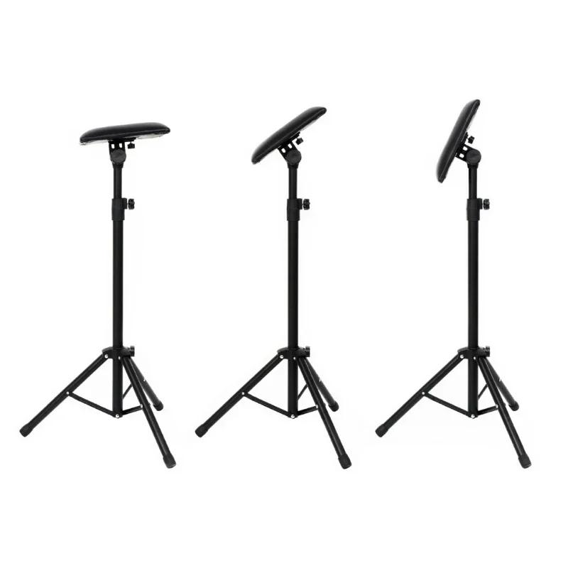 Iron Tattoos Arm Leg Rest Stand Portable Fully Adjustable Chair For Tattoos Studio Work Supply Bed Stool 77-127cm tattoo stand