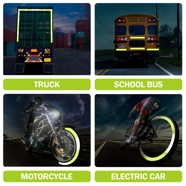 High Visibility Reflective Car Stickers