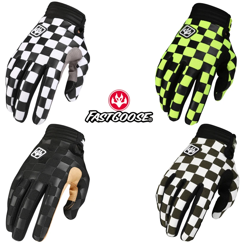 

FoxPlast Adult Motocross Gloves Race Rider Bike Gloves BMX ATV Enduro Racing Off-Road Mountain Bicycle Cycling Guantes Unisex