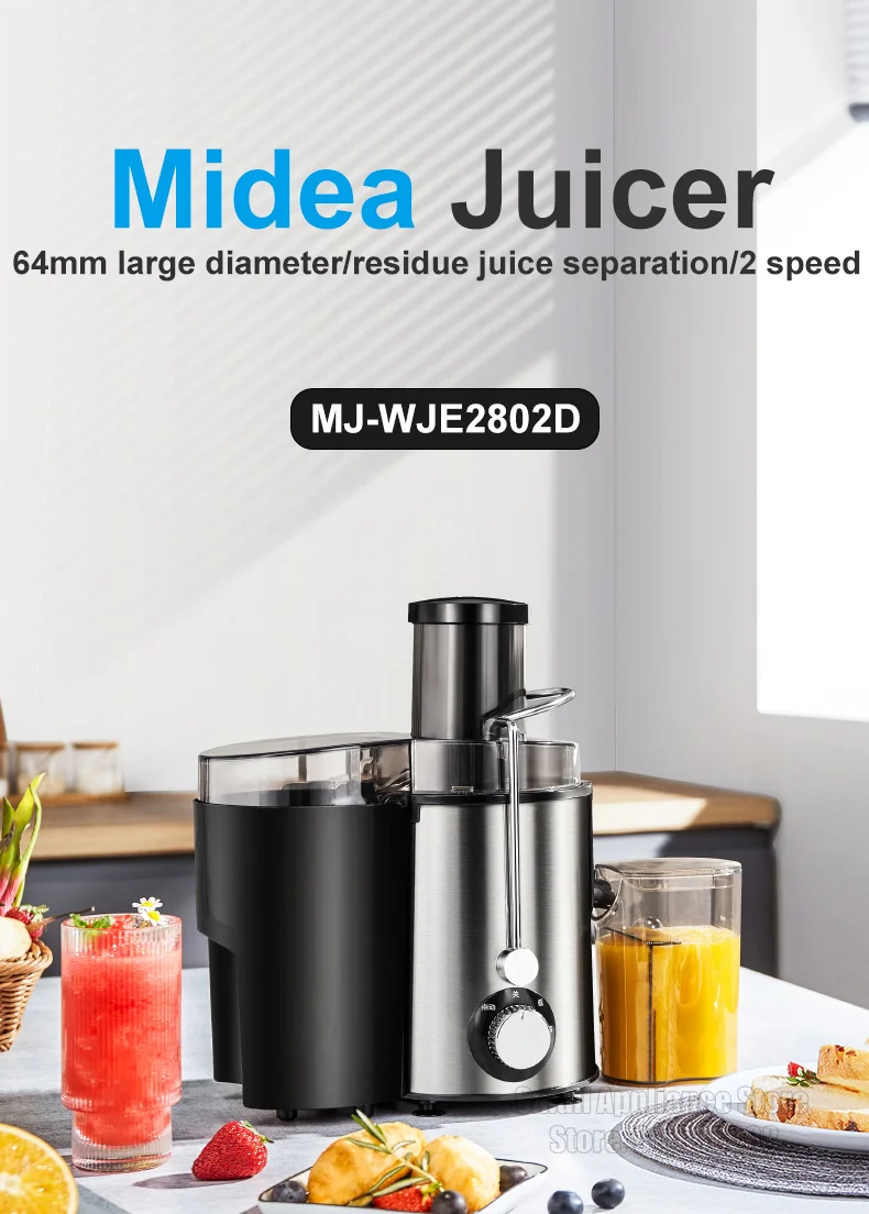 Description Picture 2 of itemMidea Portable Juicer 0.45L Mixer Electric Mini Blender Fruit Vegetables Quick Juicing Kitchen Food Processor For Dormitory Home