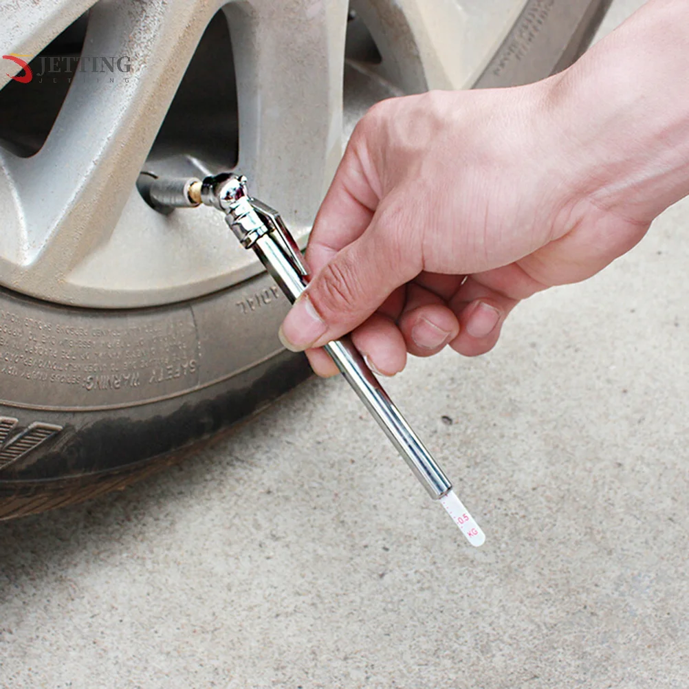 

Portable Auto Vehicle Car Motor Tyre Tire Air Pressure Mini Test Meter Gauge Pen