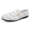 Spring Summer Men's Loafers Comfortable Flat Casual Shoes Men Breathable Slip-On Soft Leather Driving Shoes Moccasins 5