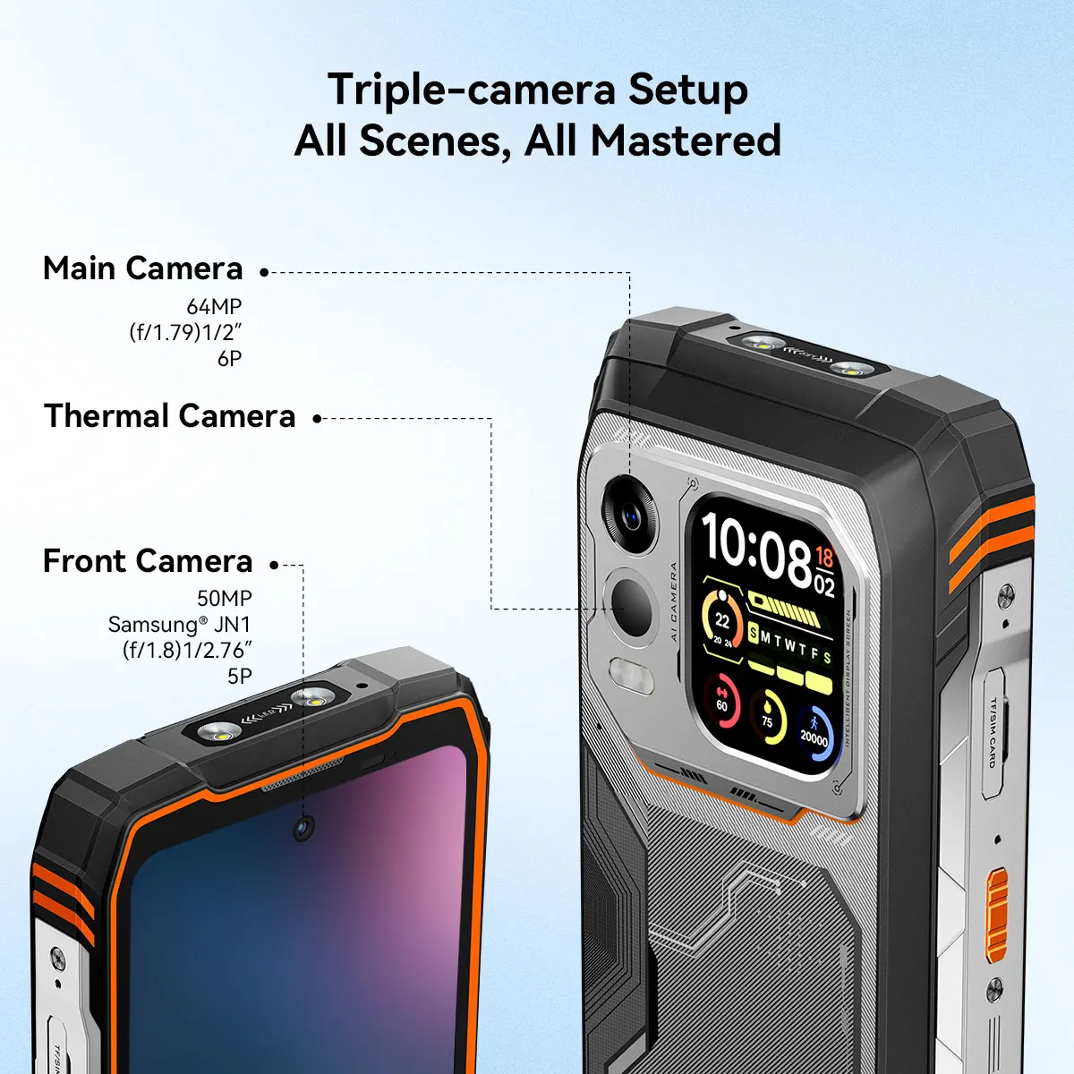 Blackview XPLORE 1 Pro Rugged Smartphone,6.78'' 2.4K Display,12GB+256/512GB,20000mAh, Android 15,Thermal Imaging Backed by FLIR