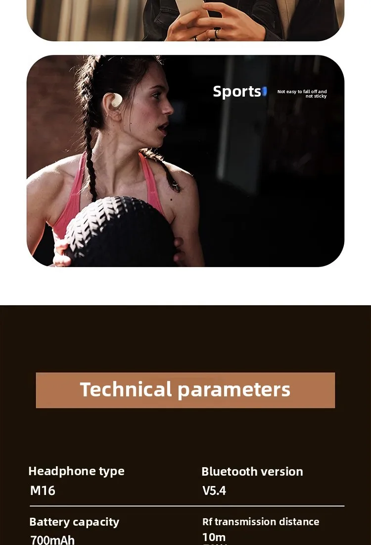 The new cross-border trade product M16 wireless Bluetooth headphones feature hig