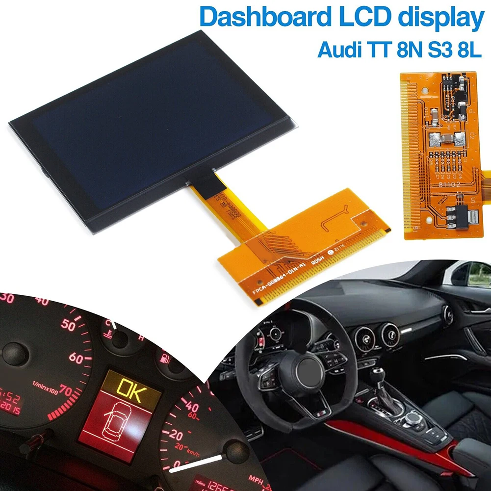  LCD ÷ ȭ, A3 A6 TT 8N   , DIY , ü  ׼