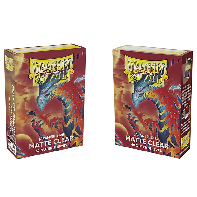 60Pcs/Set Dragon Shield Trading Game Card Sleeves Playing for Japanese Yu-Gi-Oh Small Sized MINI Board Game Card Protector Cover 2
