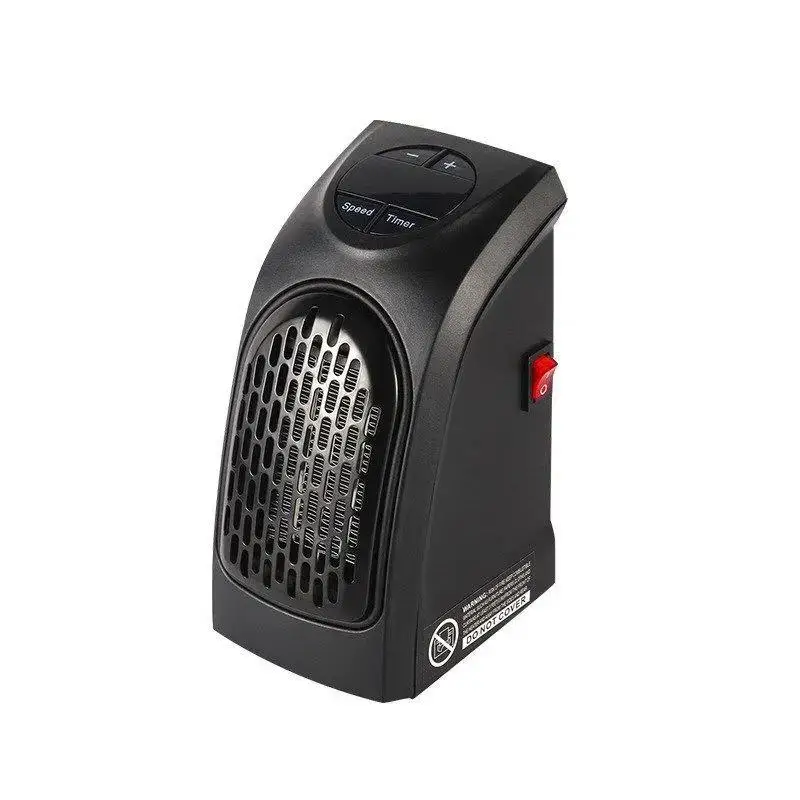 Portable Electric Heater, Wall Plug-In Room Heater, Mini Radiator Fan Warmer, Ideal Heating Appliance for Home