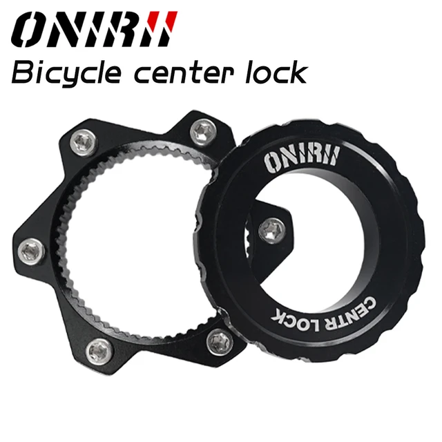 ONIRII Fahrrad Centerlock Zu 6-Loch Adapter Mountainbike Hub Center Lock  Umwandlung 6 Bolzen Bremsscheibe Radfahren zubehör - AliExpress