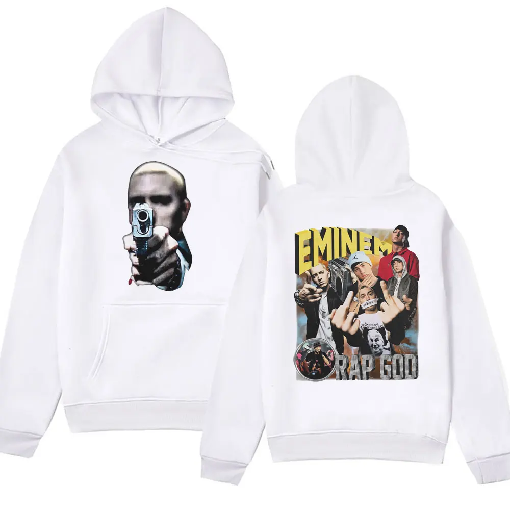 The Eminem Show Graphic Printed Hoodie for Men Women Hip Hop Streetwear Sweatshirts Spring New Long-sleeved Pullovers Hoodies