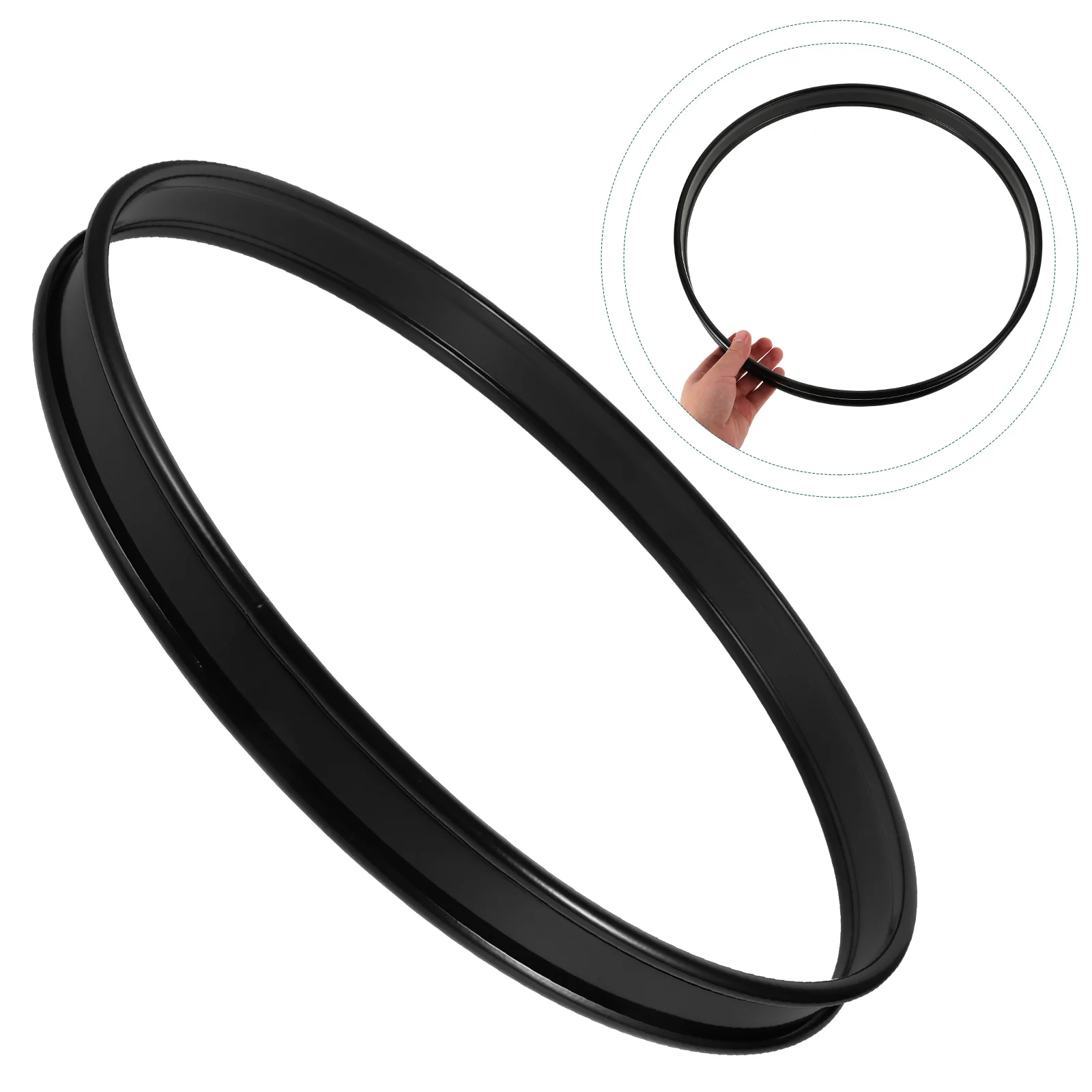 Drumpy Ring Hoop Protector Bass Metal Musical Instrument Iron Snare Electric Accessories Clamp