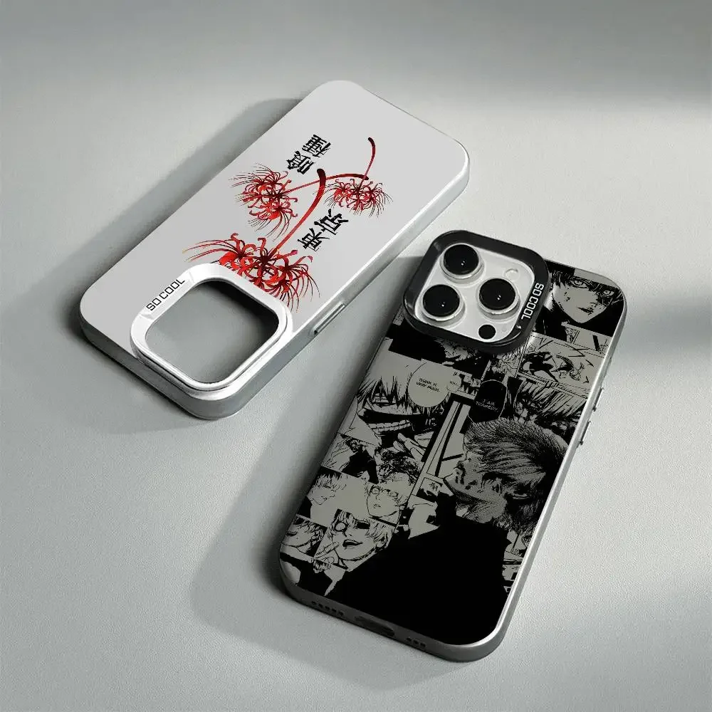 Tokyo Ghoul Kaneki Ken Silver Matte Shockproof Phone Case