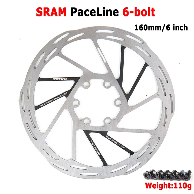 SRAM ディスクブレーキローター 160mm Sram-ディスクブレーキローター,6ボルト200mm,180mm,160mm,140mm