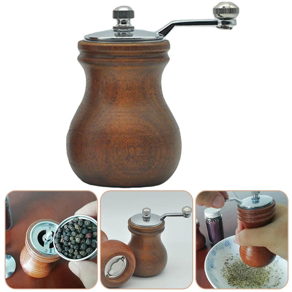 Wooden Manual Pepper Pepper and Salt Grinding Mill Tool