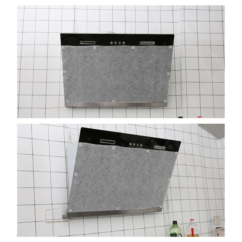 

Cooker Hood Filter Paper Kitchen Ranges Hood Filter Paper Oil Absorbing Paper for Kitchen Grease and Odor Filtering T5EF