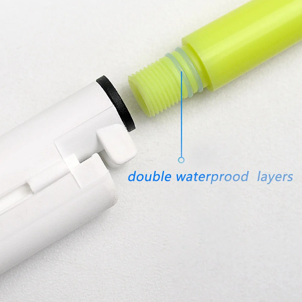 Fishing Light Stick Electronic Rod Float LED Removable USB Charger Waterproof Night Without Battery Luminous Fishing Tackle