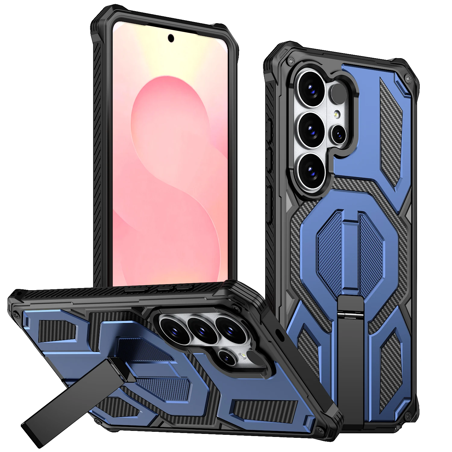 Magnetic Military-Grade Shockproof Protective Case with Heavy Shock Absorption
