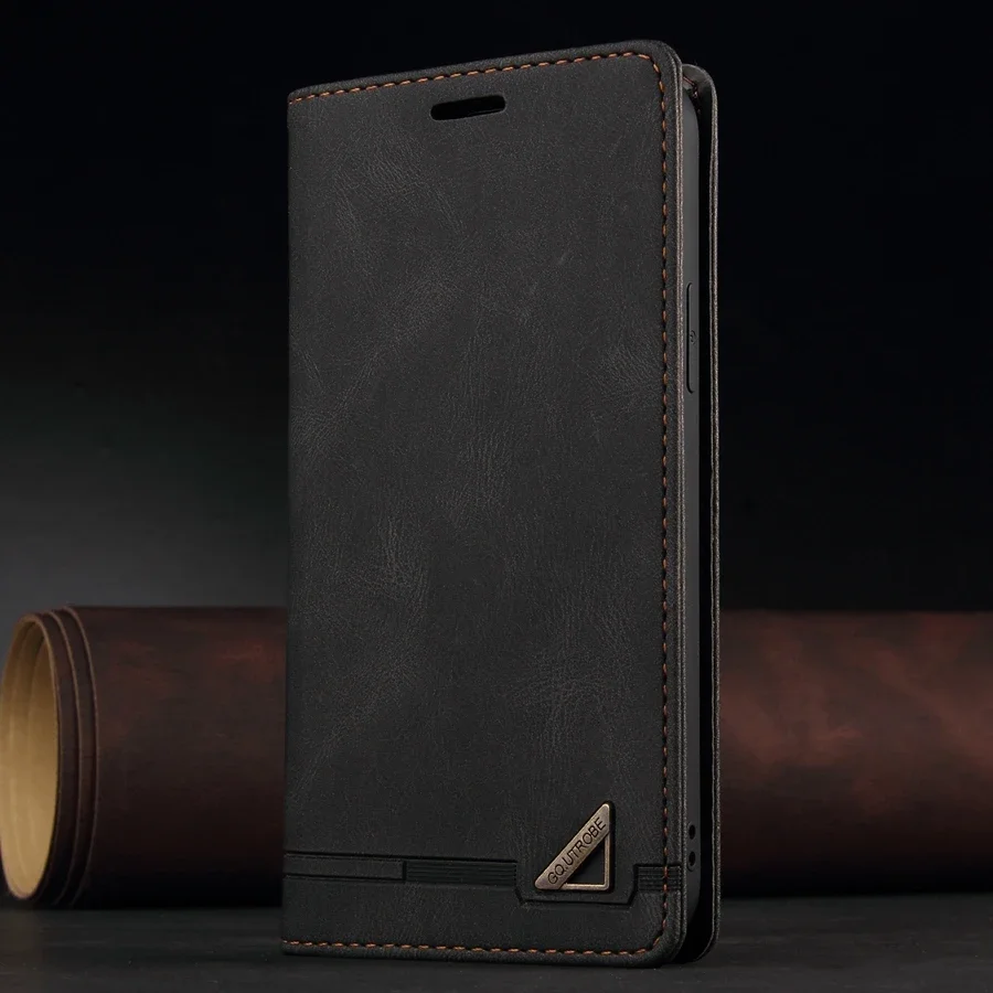Funda de cuero con tapa para Huawei P40 Lite E P30 Pro P20 P Smart Z 2019 2021 Y5P Y6P Y7P Honor X8 50 Lite 20 10i 10 Lite 9X