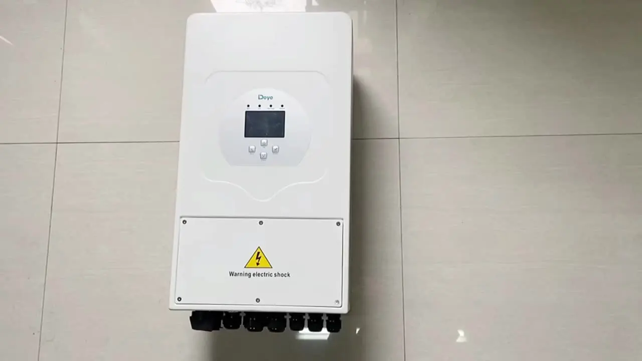 Deye Inverter Ibrido 5000W On/Off-Grid Inverter, 5Kw Inverter Di Stoccaggio (Sun-5K-Sg01/03Lp1-Eu)