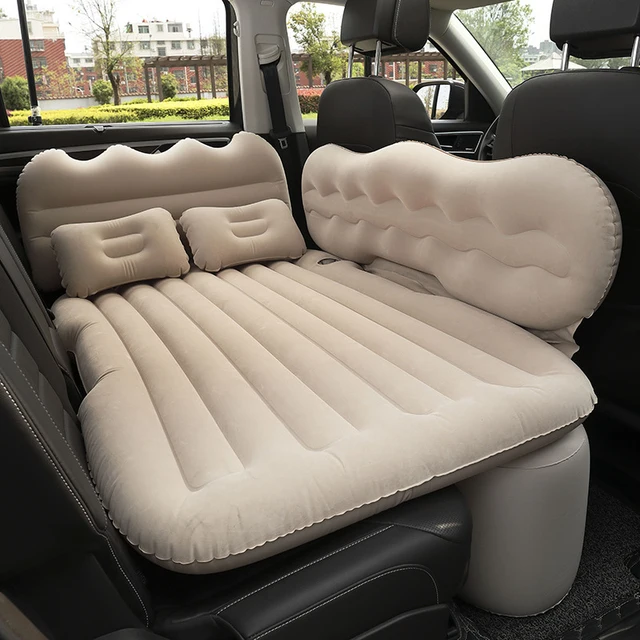 

Car Air Bed Mattress Travel Flocking Camping Inflatable Sofas Inflatables SUV Back Seat