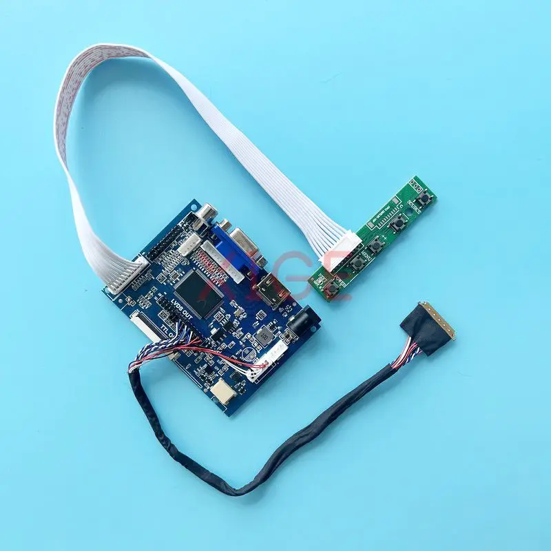 

Плата драйвера контроллера для LP145WH1 LTN145AT01 N134B6, 40-контактный LVDS Комплект «сделай сам», 2AV VGA 1366*768, совместимый с HDMI монитор для ноутбука 14,5 дюйма